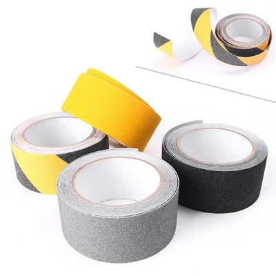 5cmx5m Floor Safety Non Skid Tape Roll Anti Slip Adhesive Stickers High Grip po - Image 1 of 4