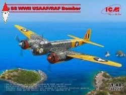 ICM 1/48 JU 88 WWII USAAF/RAF BOMBER - Immagine 1 di 1