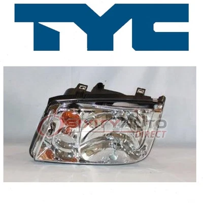 TYC Left Headlight Assembly for 2002-2005 Volkswagen Jetta 1.8L 1.9L 2.0L nx Foto 1 de 4
