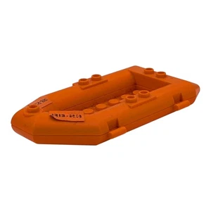 LEGO bote inflable azul naranja 30086c01pb07 zodiac barco set 60095 - Imagen 1 de 1