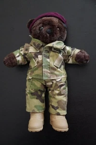 BEAR FORCES OF AMERICA MÄNNLICH BRAUN US-ARMEE 11 ZOLL BÄR PLÜSCHPUPPE - Bild 1 von 3