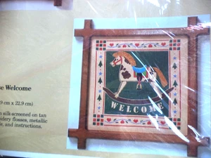 Creative Circle Stickpackung Steckenpferd Willkommen Neu in Verpackung - Bild 1 von 3