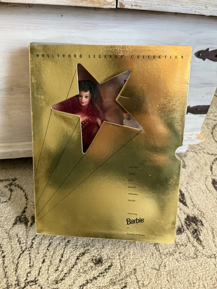 1994 年美泰芭比娃娃 斯嘉丽·奥哈拉 #12045 好莱坞传奇系列 阅读 — 第 1/3 张图片
