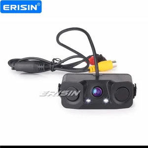 AHD 1080P-25FPS Auto Rueckfahrkamera mit 2 Radar Nachtsicht LED Wasserdicht PAL - Bild 1 von 13