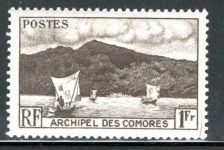 ФРАНЦУЗСКИЕ КОМОРСКИЕ АФРИКАНСКИЕ МАРКИ КАК НОВЫЕ С НАКЛЕЙКОЙ ЛОТ 900J - Изображение 1 из 1
