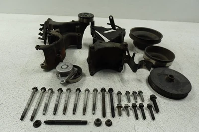 96-00 原始设备制造商雪佛兰 GMC 454 7.4L 发动机发电机支架蛇形滑轮 W6000 — 第 1/4 张图片