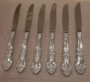 Oneida WORDSWORTH Messer Edelstahl Besteck Silberbesteck 6er Set - Bild 1 von 4