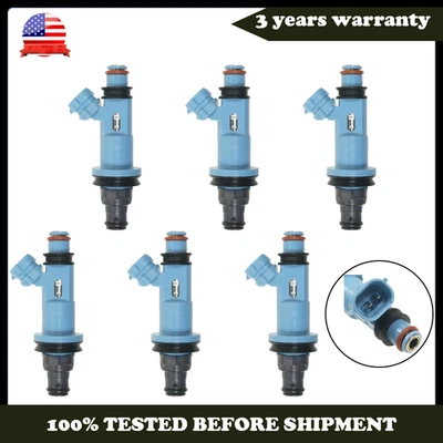 Inyector de combustible 6 piezas FJ963 para Lexus GS300 3,0 L L L6 2000 2001 2002 2003 2004 2005 Foto 1 de 4