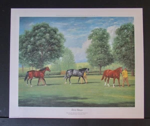 Richard Stone Reeves - Three Kings - Race Horse Print - MINT - Unframed - Picture 1 of 8