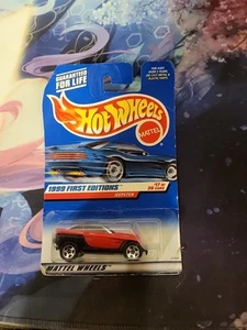 Hot Wheels Jeepster 1999 First Editions #17 of 26 Red - Combined Shipping - Picture 1 of 2