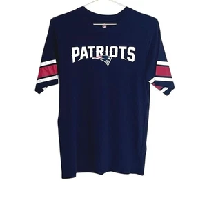 Neu mit Etikett NFL New England Patriots kurzärmliges T-Shirt Größe Large Jugend (14-16) - Bild 1 von 5