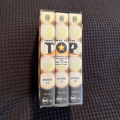 Long Way to the Top VHS Box Set Extended Edition ABC Aus NZ Episodes 1-6 - Image 1 of 4