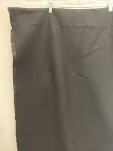 Black Felt Craft Poker Fabric Material 2mm 25" wide x 84" long, one entire piece - Picture 1 of 3