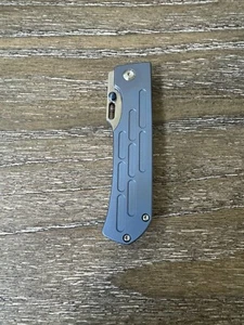 Kansept Knives Reedus Folding Knife 3.50" CPM-S35VN Steel Blade Titanium Handle - Picture 1 of 2
