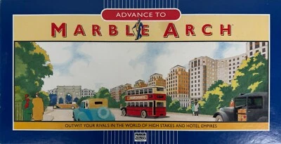Advance To Marble Arch Board Game By Parker 1985 - (8yrs+) ~ Complete - Image 1 of 4