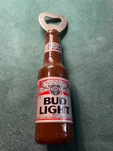 Figura de bebida de cerveza Bud Light mini abridor de botellas rojo coleccionable de 6,5 pulgadas - Imagen 1 de 4