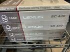 2002 LEXUS SC430 SC 430 Service Shop Workshop Repair Manual Set w EWD