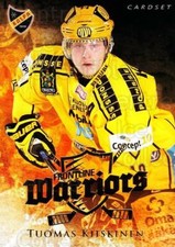 2010-11 Finnish Cardset Frontline Warriors #5 Tuomas Kiiskinen