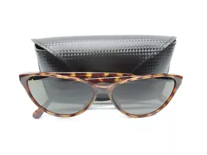 BAUSCH & LOMB USA I's W2437 CAT Eye Tortoise Oval Grey GLASS Mirrored Sunglasses - Foto 1 di 12