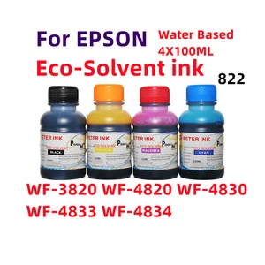 Tinta disolvente ecológica para cartucho WF3820 WF4820 WF4830 WF4833 WF4834 T822 822 - Imagen 1 de 1