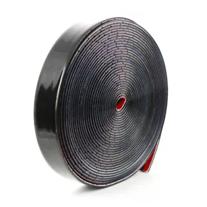 Zierleiste 25 mm x 10m Schwarz ZIERLEISTE LEISTE SELBSTKLEBEND FLEXIBEL AUTO PKW - Bild 1 von 4