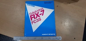 MANUAL TÉCNICO Y CATÁLOGO DEPORTIVO KNIGHT SAVANNA MAZDA RX-7 FC3S - Imagen 1 de 18