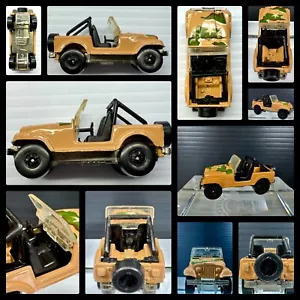 Vintage Hot Wheels Camo Patrol Jeep CJ-7 No. 9375 Circa: 1988 - "Nicely Used" - Picture 1 of 17