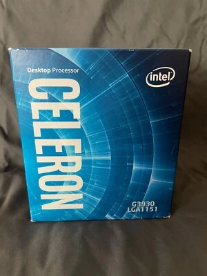 New and Sealed Intel Celeron G3930 - 2.90 GHz Dual-Core (SR35K) Processor - Image 1 of 4