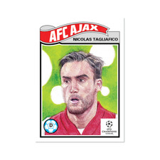 Topps UCL Living Set - Card 329 - Nicolas Tagliafico - AFC Ajax Amsterdam