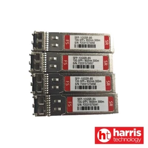 4 Pack Fiberstore FS SFP-10GSR-85 10G SFP+ 850nm 300m Transceiver - Bild 1 von 3