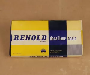 New NOS Vintage Renold Derailleur Bicycle Chain 1/2" x 3/32", 112L - Picture 1 of 7