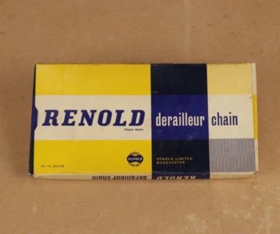 New NOS Vintage Renold Derailleur Bicycle Chain  1/2" x 3/32", 112L - Image 1 of 4