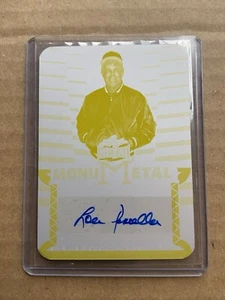 Signed 2024 Leaf Metal Monumetal Lou Piniella Autographed Printing Plate 1/1 - Picture 1 of 2