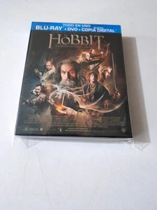 BLU-RAY "EL HOBBIT LA DESOLACION DE SMAUG" COMO NUEVO +DVD +LIBRO PETER JACKSON - Imagen 1 de 2