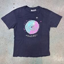 Vintage Elton John 1989 - 1990 World Tour Hanes T-Shirt XL Black Concert Tee