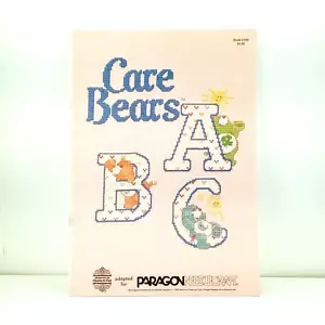 Care Bears Cross Stitch Pattern Booklet 1985 Paragon Needlecraft - Picture 1 of 2