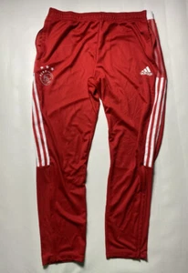 AJAX AMSTERDAM training red pants ADIDAS 2021-2022 adult SZIE XL - Picture 1 of 13