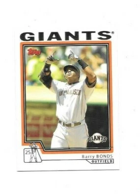 BARRY BONDS 2004 TOPPS TRADED BASEBALL SAN FRANCISCO GIANTS FREE SHIPPING - Image 1 of 2