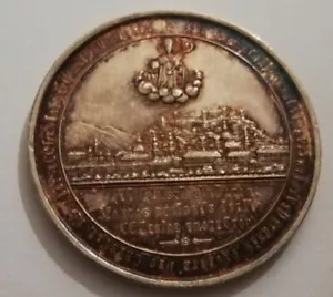 RR in Silber Salzburg Ag-Medaille 1882 1300 jähr. Stiftsjubiläum stampsdealer - Bild 1 von 2