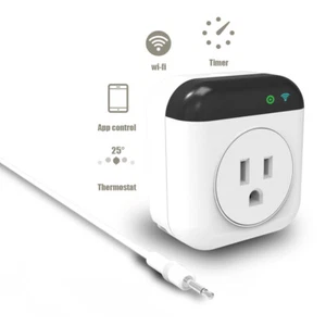 Smart Wifi Thermostat Plug Outlet Temperature Controller APP/Voice Control K3C6 - Picture 1 of 9