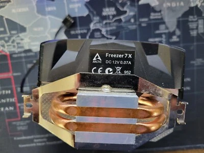 ARCTIC Freezer 7 X Compact Intel AMD CPU Cooler 100 mm PWM Fan B-Stock - Image 1 of 3