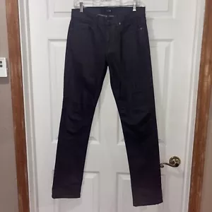 Pantalones JOE'S JEANS Brixton Pantalones Negro Recubierto Encerado 29 x 34 Gunner CJCGNR8225 - Imagen 1 de 6