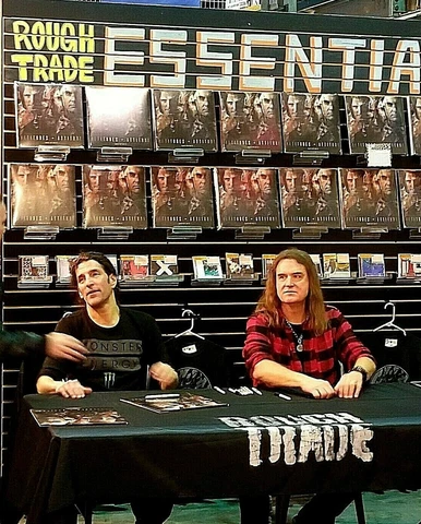DAVE ELLEFSON FRANK BELLO SIGNED 'ALTITUDES + ATTITUDE' LP MEGADETH ANTHRAX NEW Cover