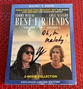 Best Friends Volumes 1 and 2 [Blu-ray] (Tommy Wiseau) (NEW) slipcover Signed - Picture 1 of 4