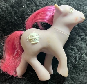 G1 My Little Pony MLP Vintage Sundae Best Sherbet #D Ice Cream Symbol Sundae - Picture 1 of 4