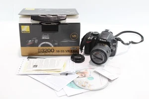 Nikon D3200 DSLR Digital Camera Working w/ AFS Nikkor 18-55mm F/3.5-5.6 Lens - Picture 1 of 6
