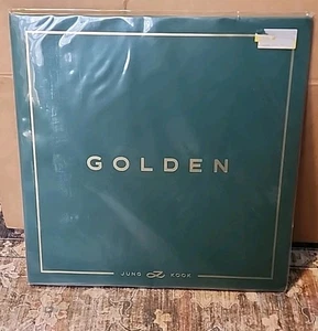 JUNG KOOK (BTS) - GOLDEN - LIMITED GOLD VINYL LP - Picture 1 of 2