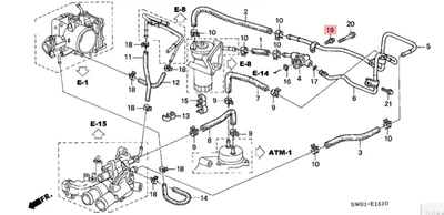 HONDA ACURA GENUINO OEM NSX Equipo de césped y jardín Motor Perno Parte Enfriador de aceite Foto 1 de 3