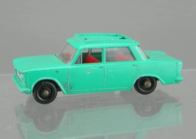 Vintage 1968 Matchbox Lesney No.56 Diecast Mint Green Fiat 1500 Mfg England C6 - Image 1 of 4