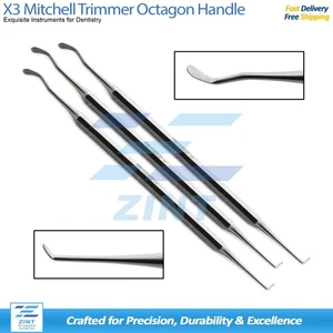 3er Set Mitchell Trimmer Set für Oralchirurgie und pathologische Gewebebehandlung - Bild 1 von 3